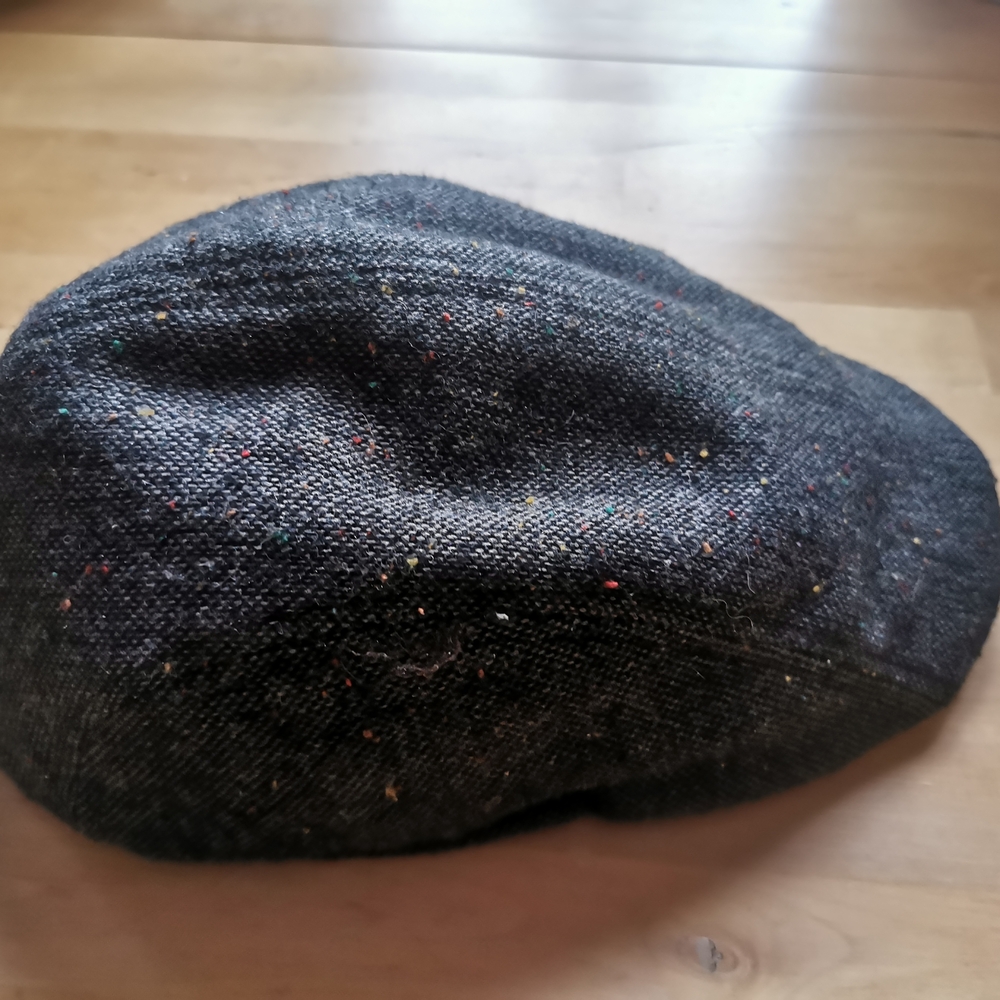 Nathaniel Cole Tweed Flat Cap with Foldable Ear Flaps
